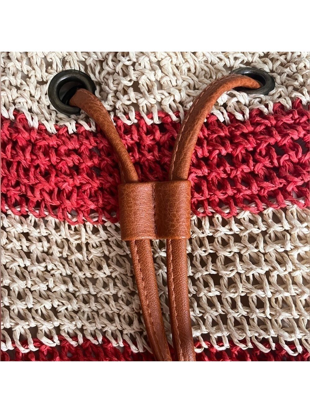 NWOT American Eagle woven backpack - Picture 2 of 8